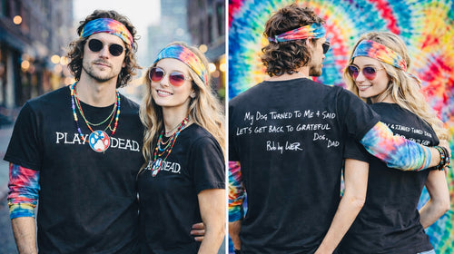 Play Dead Tee – Black (includes Bobby Weir handwritten quote)